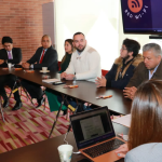 El viceministro de Relaciones Laborales e Inspección, encargado de las funciones del Despacho de la Ministra del Trabajo, Edwin Palma, estuvo en la instalación de la mesa de negociación colectiva de Colpensiones . Foto MIntrabajo