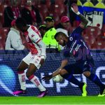 Deportivo Pasto logró su primera victoria en la Liga, tras derrotar en calidad de visitante 0-2 a Santa Fe. Foto Dimayor