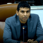 Presidente de la Cámara, David Racero