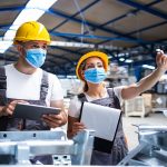 Trabajadores de empresa Colombiana