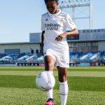 Linda Caicedo jugó sus primeros minutos con el Real Madrid este sábado, lo hizo en la goleada 1-5 a domicilio del club Merengue ante Alhama en Murcia, por la jornada 20 de la Liga Femenina Española.
