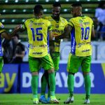 Atlético Huila logró su primer triunfo del campeonato luego de remontar en 15 minutos un resultado adverso ante Boyacá Chicó y finalizar 3-2.Foto Dimayor
