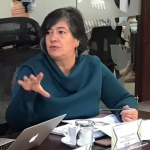 María del Pilar Ruiz, saliente gerente general del ICA. Foto Twitter ICA