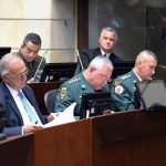El ministro Iván Velásquez y Cúpula Militar y de Policía participan en Sesión de Comisiones Segundas conjuntas de la Cámara y el Senado para analizar proyecto de ley No. 338 y 274 por el que se expide el Plan Nacional de Desarrollo 2022-2026