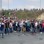 Paro de mineros en el Bajo Cauca antioqueño. - Foto Cortesía Noticias de Caucasia,