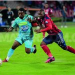 Independiente Medellín derrotó por la mínima diferencia a Jaguares de Córdoba en el juego correspondiente a la fecha 9 de la Liga. Foto Dimayor