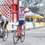Giulio Ciccone fue el vencedor de la segunda etapa de la vuelta a Cataluña 2023