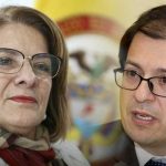 Procuradora Margarita Cabello y el fiscal Francisco Barbosa