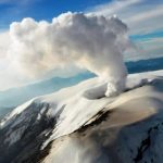 A las 5 y 15 de esta tarde del miércoles 29 de marzo, el SGC, produjo ´boletín extraordinario’ con respecto al comportamiento del Volcán Nevado del Ruiz. Foto Servicio Geológico Colombiano