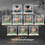 9 Militares asesinados por el ELN en el Municipio de El carmen, Norte de Santander CS Brayan Alberto Gómez Gamboa, C3 Juan Mateo Benavides Bohórquez, soldado Jaime Manuel Redondo Uriana, soldado Kevin Andrés Acevedo Osorio, soldado Jhoan David Gómez Gélvez, soldado Rafael David Fallece Jiménez…Foto Ejérdito de Colombia