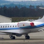 Avión de la Fuerza Aérea Colombiana