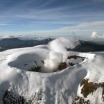 Nevado del Ruiz - Cambio nivel de actividad 30 de marzo 10 y 40 p.m. Foto Servicio Geológico Colombiano