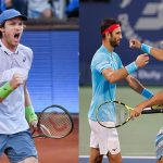 Nicolás Jarry, Robert Farah y Juan Sebastián Cabal