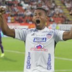 Léider Berrío marcó el gol del triunfo de Junior sobre el Deportes Tolima(81’) Foto Junior