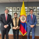 La Ministra del Trabajo, Gloria Inés Ramírez Ríos, se reunió con los directivos del Banco Centroamericano de Integración Económica (BCIE) .Foto Mintrabajo