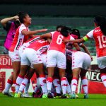 Independiente Santa Fe logró una muy buena victoria de local ante Atlético Nacional que perdió el invicto que tenía en el torneo femenino, aunque permanece en la parte alta de la tabla de clasificación.Foto Dimayor