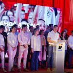 Santiago Peña es electo próximo presidente de la República.Foto Agencia IP