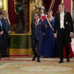 El monarca español destacó “la prioridad que su Gobierno otorga a la política de Paz Total” y manifestó su apoyo decidido a este “anhelo que comparten todos los colombianos el silencio de las armas”. Foto Juan Diego Cano - Presidencia