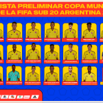El director técnico de la Selección Colombia Masculina Sub-20, Héctor Cárdenas, dio a conocer la lista preliminar de 25 jugadores que se concentrará en la ciudad de Cali para su preparación del 5 al 10 de mayo y posteriormente viajará a Buenos Aires .Foto FCF