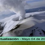 Volcán Nevado del Ruiz del 04 de mayo