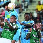 En duelo válido por la jornada número 19 de la Liga, Deportivo Cali empató 1-1 ante Jaguares y sepultó la mínima esperanza de poder clasificarse a la siguiente fase. Foto Dimayor