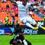 Con un tanto a los 90+10, el Poderoso logró la victoria y se instaló en la séptima casilla de la tabla de posiciones de la Liga.Foto Dimayor