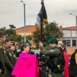 En la presentación  por la Policía Nacional el nuevo Comando Élite contra la Criminalidad en Bogotá, participaron la alcaldesa de Bogotá, Claudia López; el director general de la Policía Nacional, General William Salamanca; el secretario de seguridad, Óscar Gómez Heredia; la directora Seccional de Fiscalías, Miriam Rojas, y la entrante comandante de la Policía Metropolitana de Bogotá, Brigadier general Sandra Patricia Hernández Garzón. Foto Alcaldía de Bogotá