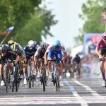 El italiano Alberto Deinese se impuso hoy en la etapa 17 del Giro de Italia.Foto Prensa Giro de Italia 2023