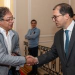 Presidente Gustavo Petro y El fiscal general, Francisco Barbosa Foto Presidencia