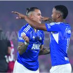 La única anotación del partido de Millonarios frente a los Diablos Rojos se dio en los primeros minutos del primer tiempo por intermedio de Beckham Castro, quien aprovechó un error del portero Diego Novoa para anotar.Foto Dimayor