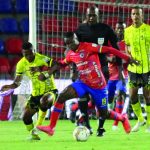 En el estadio La Libertad, Deportivo Pasto no se puedo hacer fuerte de local y terminó empatando 0-0 con Alianza Petrolera. Este resultado afecta a ambos equipos, quienes se volverán a enfrentar el próximo domingo.Foto Dimayor