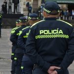 Patrulleros de la Policia .Foto Diana Rubio.El Nuevo Siglo