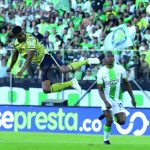 El Atletico Nacional se impuso 0-1 con anotación de Dorlan Pabón.Foto Dimayor