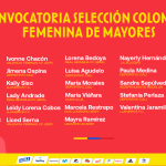 Convocatoria de la Selección Colombia Femenina de Mayores Foto suministrada por la FCF
