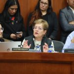 Ministra del Trabajo, Gloria Inés Ramírez Ríos dijo que la reforma es un acto de Justicia Social.Foto Mintrabajo