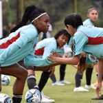 Continua con la preparación para la Copa Mundial Femenina de la FIFA en La Sede Deportiva de Bogotá. FCF