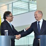 Berlín reunión Canciller Federal de Alemania-Cristian Garavito con el presidente Gustavo Petro.Foto Cristian Garavito – Presidencia