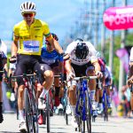 Miguel Ángel López dio un golpe de autoridad y se quedó con la victoria, esta vez en Ibagué, donde se disputó la tercera etapa de esta edición 73 de la Vuelta a Colombia.Foto Fedeciclismo