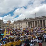 Marchas contra el Gobierno de Gustavo Petro fueron multitudinarias. Foto Twitter de Enrique Gómez M