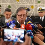 Llegada del Presidente Gustavo Petro a Francia.Foto Juan Diego/Presidencia