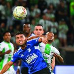 Millonarios empató 0-0 con Atlético Nacional, en el estadio Atanasio Girardot, por la ida de la final de la Liga BetPlay I 2023.Foto Dimayor
