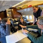 Presidente Gustavo Petroo en uno de sus viajes al exterior