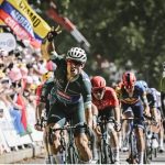 Philipsen logra su tercera victoria en el Tour 2023 tras imponerse a Cavendish en el esprint de la 7ª etapa © A.S.O. / Ballet Paulino