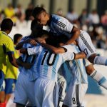 Argentina goleó a Ecuador