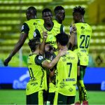 Con goles de Sebastián Hernández y Germán Gutiérrez, Huila inició con pie derecho su participación en la Liga II-2023, tras vencer por 2-1 a Unión Magdalena en condición de local..Fotos Dimayor