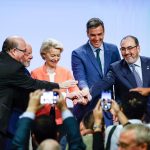 La presidenta de la Comisión Europea, Ursula von der Leyen, señaló la importancia de que el acuerdo comercial Mercosur-UE cruce la "línea de meta". Foto Comisión Europea