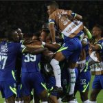 Jhon Cabal anotó su primer gol como profesional en el triunfo del Cali frente al Pereira. Foto @AsoDeporCali