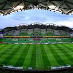 El Estadio Rectangular de Melbourne. Australia