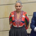 Presidente del Senado Iván Name, Primera vicepresidente. María José Pizarro Rodríguez Y Segundo vicepresidente. Didier Lobo Chinchilla. integrantes de la mesa directiva del Congreso 2023 – 2024.Foto Senado de la República