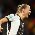 ¡Klara Bühl hizo el tercero  para Alemania a los 23 segundos del segundo tiempo!.Foto FIFA